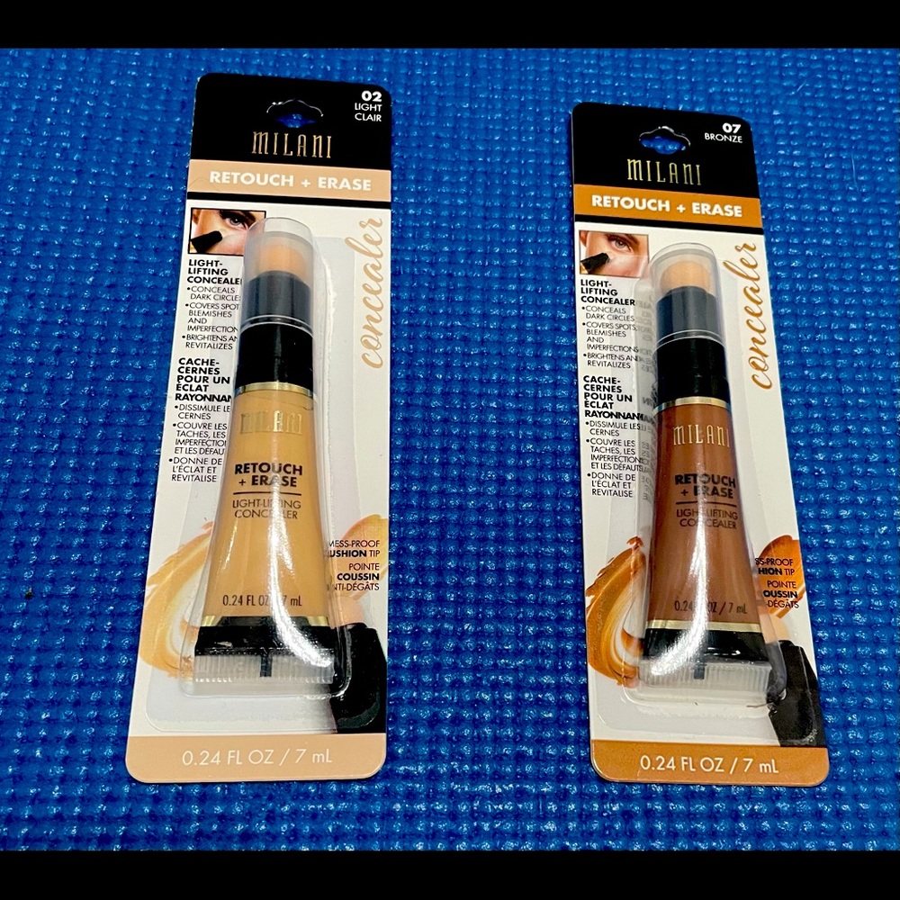 2 new Milani concealer